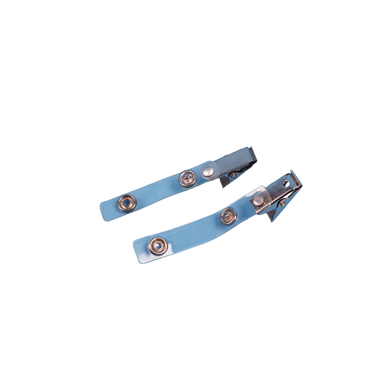 Nice Plastic Metallic Badge Holder Clip Id Holder Clip With Plastic Strap Plastic Valance Clip